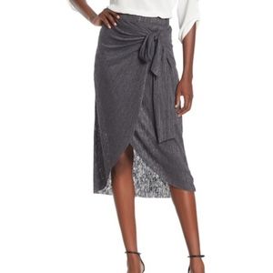 Brand New Charcoal Pleated Skirt